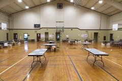 food collection room set up 2