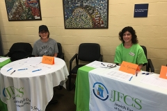 food sort registration desk