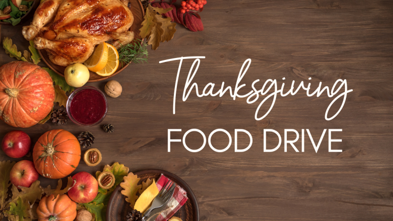 Thanksgiving Drop & Go Food Drive